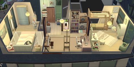 Gallery ID: HellieDawn Sims 4 House Building, House Building, Sims 4 Houses, Design Layout, Layout Design, Sims 4, Building A House, Layout, Apartment