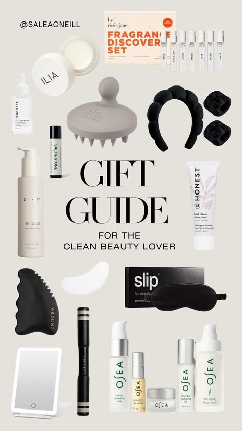 Clean Beauty Gifts Natural Makeup Presents Organic Skincare Gifts Non-Toxic Beauty Products Eco-Friendly Makeup Gifts Green Beauty Essentials Gift guide, gifts for her Cruelty-Free Cosmetics Sustainable Beauty Presents Chemical-Free Skincare Clean Beauty Brands Minimalist Beauty Gifts Healthy Skin Care Products Clean Beauty Stocking Stuffers All-Natural Beauty Gifts Ethical Beauty Gift Sets Non-Harmful Beauty Choices Clean Beauty Must-Haves Radiant Skin Gift Ideas Beauty Gifts for Makeup Lovers Skin Care Gifts Ideas, Aesthetic Products To Sell, Gift Ideas Skincare, Goft Ideas, Toxic Makeup, Beauty Stocking Stuffers, Gifts For Makeup Lovers, Skincare Gifts, Makeup Gifts