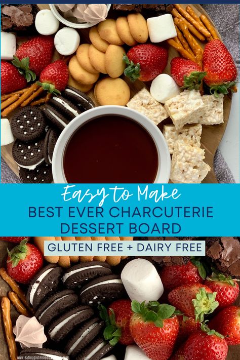 Gluten Free Dessert Board, Healthy Dessert Charcuterie Board, Gluten And Dairy Free Charcuterie Board, Non Dairy Charcuterie Board, Gluten Free Dessert Charcuterie Board, Charcuterie Board Ideas Gluten Free, Dessert Dips Charcuterie Board, Healthy Dessert Board, Sharkcuterie Boards