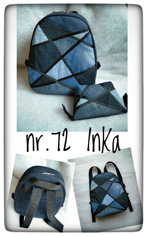 Denim Backpack Diy, Diy Rucksack, Diy Bags Jeans, Mochila Jeans, Small Bathroom Ideas Black, Recycled Jeans Bag, Handbag Tutorial, Bathroom Ideas Black, Handmade Backpack