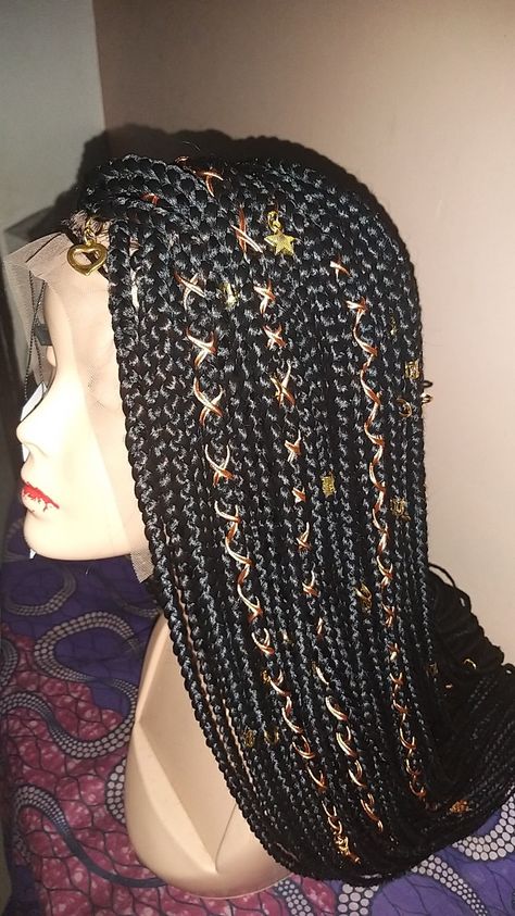 Box braids is made with a 13x6 frontal lace. Color:black Decorated with hair accessories Length:30 inches Free shipping available worldwide. Available online Https://omooge1.afrikrea.com/en/home Decorated Box Braids, Box Braids, Hair Inspo, Black Color, Decorative Boxes, Braids, Hair Accessories, Lace, Free Shipping