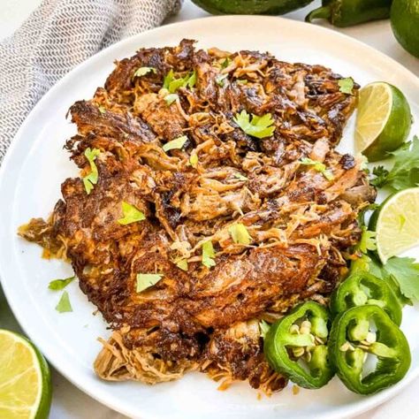 Traditional Instant Pot Pork Carnitas Insta Pot Pork Tacos, Instapot Pork Carnitas Recipe, Pork In Instant Pot Recipes, Instant Pot Mojo Pork, Carnitas Recipe Crockpot, Instapot Pork Carnitas, Instant Pot Carnitas Pork, Pork Butts In Instant Pot, Carnitas Recipe Instant Pot