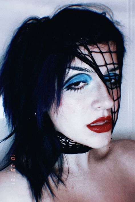 Glam Rock Makeup, Goth 80s, Rock Makeup, Goth Make Up, Funky Makeup, Punk Makeup, Swag Makeup, Drag Makeup, Unique Makeup