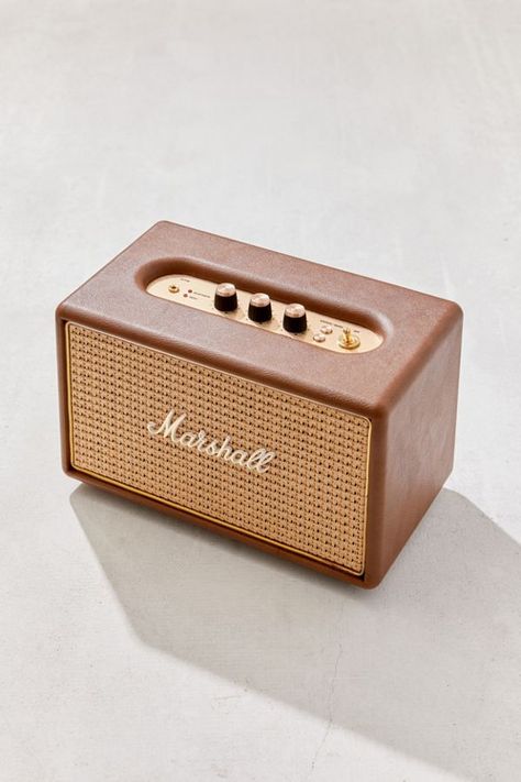 Slide View: 3: Marshall Tawny Acton Wireless Speaker Marshall Radio, Diy Bluetooth Speaker, Retro Speakers, Wood Speakers, Zimmer Diy, Speaker Projects, Radio Design, Vintage Speakers, Sound System Speakers