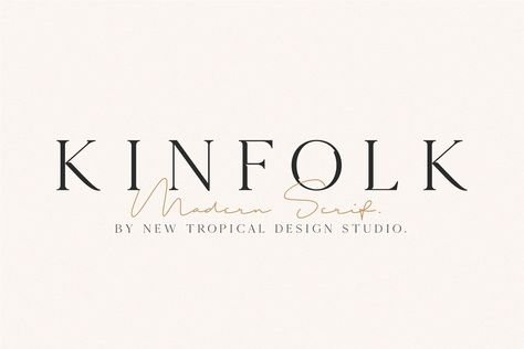 Download KINFOLK font KINFOLK is a simple and elegant classic serif typeface created and published by New Tropical Design, an Australian based mockups, fonts, & graphic. Featuring modern unique small caps letters and exquisite curves around the serifs, Kinfolk can be successfully used for word-mark logos, mastheads, pull quotes & monograms showing both feminine and masculine […] Market Affiliate, Letters Typography, Alphabet Typography, Pairing Ideas, Woodland Illustration, Top Fonts, Pull Quotes, Font Serif, Design Alphabet