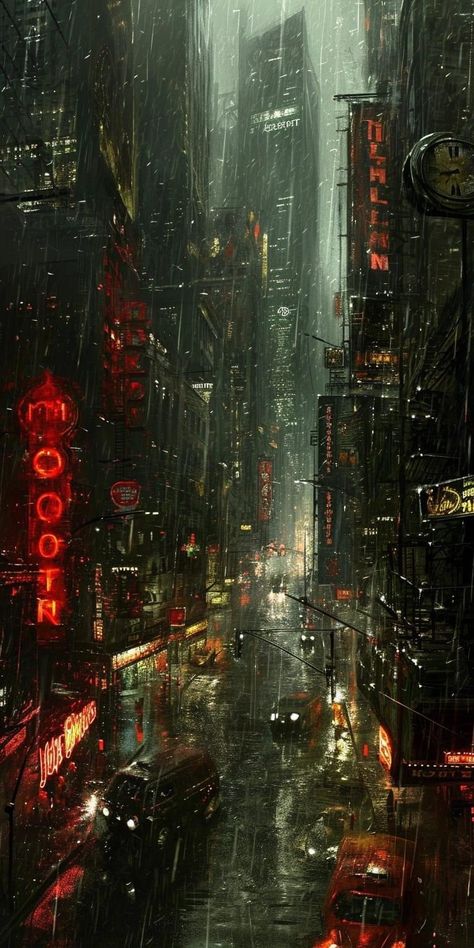 Gothic City Concept Art, City Dark, Cathedral Wallpaper, Midnight City Aesthetic, Grunge City, Dark Urban Aesthetic, Modern City Aesthetic, Gotham City Aesthetic, Kowloon Walled City