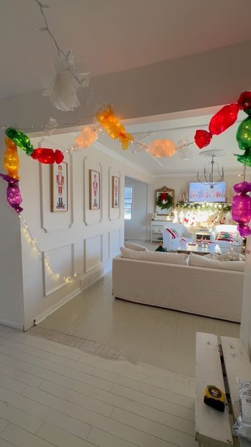 Cynthia Villegas | Your Home STYLIST & DIY BESTIE on Instagram Diy Bff, Christmas Lights Outside, Diy Christmas Lights, Giant Candy, Christmas Yard Decorations, Christmas Parade, Diy Candy, Light Garland, Christmas Yard