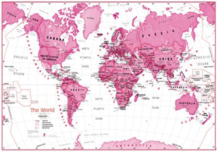 (Maps International) World Map Wallpaper Iphone, Map Wallpaper Iphone, Pink World Map Wallpaper, Pink World Map, Classroom Map, Wallpaper Rosa, South America Map, Asia Map, Map Paper