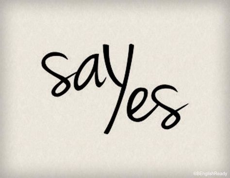 What are some Creative Ways to Say Yes?? We want to hear from YOU! Different Ways To Say Said, How To Say How Are You In Different Ways, Other Ways To Say Said, Ways To Say Yes In English, Cat Says Yes Meme, English Sentences, Vocabulary Building, Grammar And Vocabulary, Speaking English