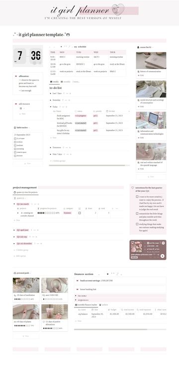 lirstemplates - homepage ˚ ༘♡ ⋆｡�˚ My Notion Template, Aesthetic Free Notion Templates, All In One Notion Template, Wish List Notion Template, Notion Tracker Template, Cute Notion Template Free, Notion Template Ideas Homepage, School Notion Template Free, Study Notion Template Ideas