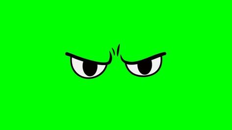 Face Green Screen, Eye Cartoon, Angry Eyes, Cartoon Eyes, Twitter Banner, Mother's Day Photos, Science Signs, Channel Art, Schedule Design