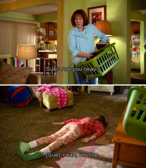 The Middle Tv Show Quotes, Sue Heck Quotes, The Middle Sue, The Middle Series, Sue Heck, The Middle Tv Show, Short Movies, Stuck In The Middle, Film Inspiration