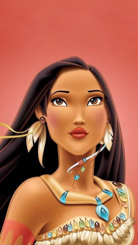 Disney Characters Pictures, Disney Princess Pocahontas, Princess Pocahontas, Bambi Disney, Edited Photos, Disney Princess Characters, Disney Fine Art, World Of Disney, Disney Pocahontas