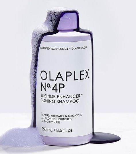 OLAPLEX has launched a new purple shampoo for blondes and greys and the results are magical. Olaplex Nº.4P Blonde Enhancer Toning Shampoo has hit the shelves, and we are running to get our hands on some. The idea of a purple shampoo is nothing new, but Olaplex’s recently released version is game-changing. Olaplex Nº.4P Blonde […] Shampoo Olaplex, Olaplex Shampoo And Conditioner Results, Olaplex Purple Shampoo Before And After, Olaplex Purple Shampoo, Salon Content, Olaplex Blonde, Infinite Money, Olaplex Products, Purple Shampoo For Blondes