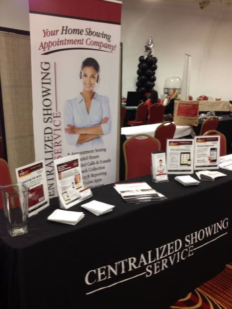 My CSS Booth at the Eastern Middle Tennessee Association of Realtors Vendor Fair on September 5, 2013. Expo Set Up Booth Displays, College Fair Table Display, Job Fair Booth Ideas Business, Trade Show Table Display, Business Expo Table Set Up, Realtor Booth Display Ideas, Career Fair Booth, Realtor Vendor Booth Ideas, Job Fair Table Display Ideas