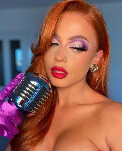 https://www.instagram.com/p/CVQw9H9geUu/?utm_medium=copy_link Jessica Rabbit Makeup Look, Jessica Rabbit Makeup, Jessica Rabbit Halloween, Jessica Rabbit Costume, Future Costume, Beat It, Jessica Rabbit, Halloween Inspo, Not Bad