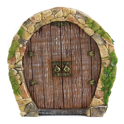 Fairy Doors for Kids | TinkerLab Faerie Door, Fairy Doors On Trees, Fairy Garden Doors, Enchanted Fairy, Enchanted Fairies, Fairy Home, Miniature Fairy Garden, Mini Fairy Garden, Stone Arch