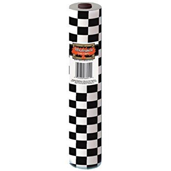 Amazon.com: Creative Converting Roll Plastic Table Cover, 100-Feet, Black Check: Tablecloths: Kitchen & Dining Casa Rock, 50s Sock Hop, Malt Shop, Black White Party, Checkered Table, Rock N Roll Party, Cloth Table Covers, Black White Parties, Checkered Tablecloth