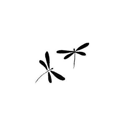 Dragonfly Tattoo Black, Dragonfly Tattoo Minimalist, Tiny Dragonfly Tattoo, Good Vibes Tattoo, Dragonfly Drawing, Henna Inspired Tattoos, Everything Is Perfect, Dragonfly Tattoo Design, Tattoo Henna