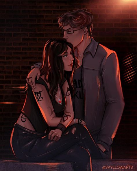 Tmi Fan Art, Izzy And Simon, Simon And Izzy, Beauty And The Geek, Immortal Instruments, Clockwork Princess, Simon Lewis, Cassie Clare, Cassandra Clare Books