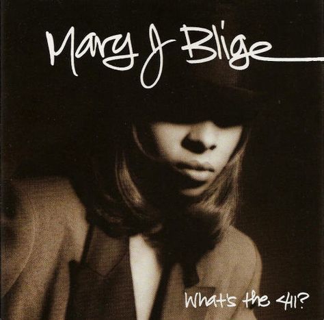 Mary J. Blige "What's the 411?" album cover No More Drama, R&b Albums, Madonna 80s, Black Afro, Mary J Blige, Iconic Album Covers, Hip Hop Albums, 90s Music, Mary J