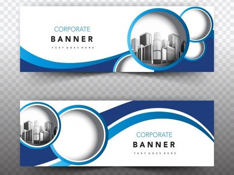 Business Banner by Mihaly Varga Corporate Banner, Best Banner Design, Website Banner Design, Logos Retro, Banner Design Layout, Business Brochure Design, Best Banner, Facebook Cover Design, Banner Design Inspiration