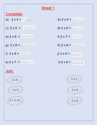 Metric System Worksheets, Expanded Notation Worksheet, Common Factors Worksheet, Least Common Multiple Worksheet, Linear Inequalities Worksheet, Assessment, Distance Learning