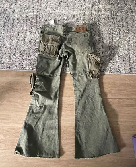 Grunge Cotton Cargo Jeans With Multiple Pockets, Ifsixwasnine Jeans, Grunge Streetwear Cargo Jeans With Multiple Pockets, Grunge Washed Denim Cargo Jeans, Fairy Grunge Cargo Pants, Military Style Cargo Jeans With Multiple Pockets For Streetwear, Sorting Clothes, Japanese Workwear, Alt Clothes