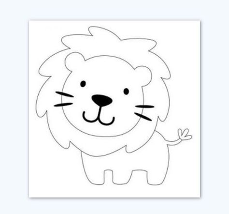 Coloring pages #coloringpages Coloring books #coloringbooks Coloring pages for kids #coloringpagesforkids Coloring pages for kids animals #coloringpagesforkidsanimals 1.687 Lion Outline, Lion Birthday Party, Bird Outline, Free Coloring Pages For Kids, Lion Birthday, Note Doodles, Kids Animals, Boho Painting, Felt Quiet Books