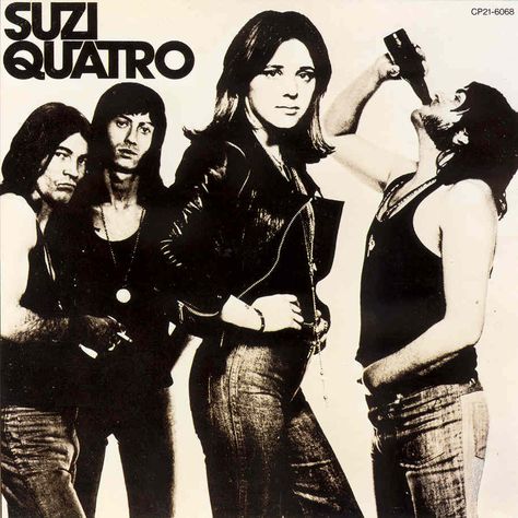 dear golden | vintage: Suzi Quatro    Bad A$$! Rock Album Cover, Suzi Quatro, Rock Album Covers, Rock & Roll, Record Jacket, Lp Cover, Record Sleeves, Best Albums, Album Cover Art