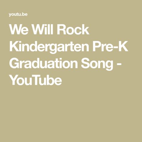 Prek Graduation Song, Pre K Graduation Songs, Prek Graduation Ideas, Graduation Songs For Kids, Kindergarten Graduation Themes, Preschool Graduation Songs, Kindergarten Graduation Songs, Graduation Themes, Vpk Graduation