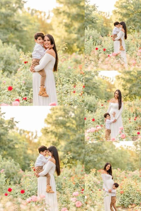 Mother And Son Maternity Shoot, Maternity Photo With Son, Fall Inspired Maternity Photos, Maternity Poses With Daughter, Maternity Photography Mom And Son, Pregnant Mom And Son Photos, Spring Maternity Family Photos, Summer Maternity Family Photos, Maternity Poses For Mom