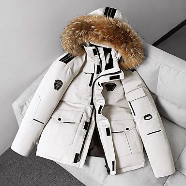 LightInTheBox - Global Online Shopping for Dresses, Home & Garden, Electronics, Wedding Apparel Parka Coat Outfit, Winter Coat Style, Parka Jacket Outfit, Gifts For Outdoorsmen, Winter Coat Outfit, Winter Parka Men, Winter Coat Fashion, Mens Down Parka, Puffer Jacket Men