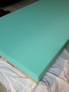 Making A Window Seat Cushion, Window Sill Cushion, Fireplace Cushion Seat Diy, Fireplace Cushion Seat, Window Seat Cushion Diy, Diy Window Sill, Seat Cushions Diy, Diy Bench Cushion, Diy Bench Seat