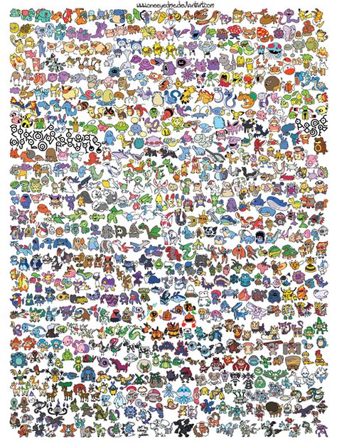 All Pokémon Gens 1-5 18x24 Poster, Pokemon Room, Pokemon Poster, Gameboy Color, Pokemon Birthday, Cute Pokemon Wallpaper, Pokemon Drawings, Sanya, All Pokemon