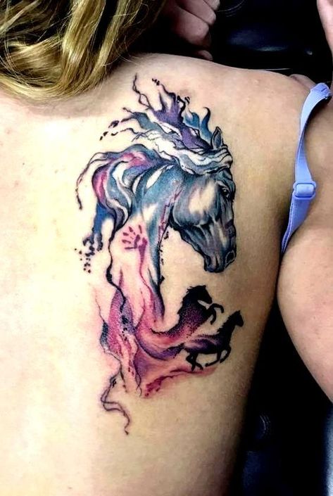 Animals Tattoo Ideas, Pegasus Tattoos, Pegasus Tattoo, Winged Unicorn, Dynamic Tattoo, Unicorn Tattoo, Horse Tattoo Design, Tier Tattoo, Animals Tattoo