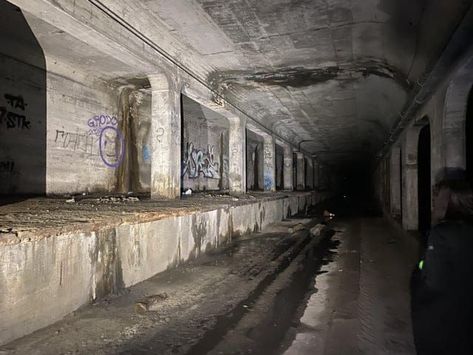 OHIO | The largest abandoned subway system in the us: the cincinnati subway | Facebook Bloxburg Subway, Cincinnati Subway, Abandoned Subway, Subway System, Background References, Mech Suit, Nyc Subway, Cincinnati, Game Art