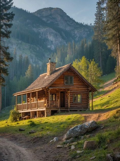 Texas Cabin, Cabins In Texas, Red Cabin, Canadian House, Land Design, Wood Cabin, Wooden Cabin, Cabin Aesthetic, Canada House