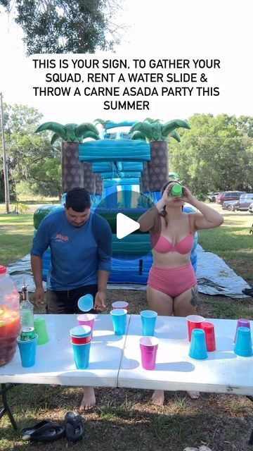 Lily Bae on Instagram: "& play drinking games 🍹🥂🍾 . . #carneasada #summerparty #drinkinggames" Pool Drinking Games, Adult Water Games, Adult Water Games Party Ideas, Summer Drinking Games, Outdoor Drinking Games, Slip N Slide, Water Games, Carne Asada, Drinking Games