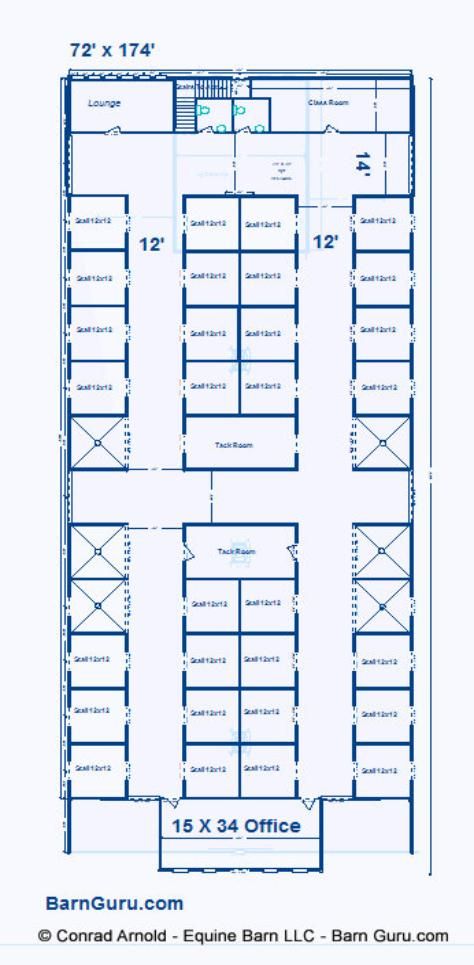 Davis Horse Stables Design Floor Plans, Kennel Layout, Stables Blueprints, Swem Stable Ideas, Equine Breeding Facility, Arena With Stalls Floor Plans, 6 Stall Horse Barn Plans, Horse Farm Layout, 10 Stall Horse Barn Floor Plans