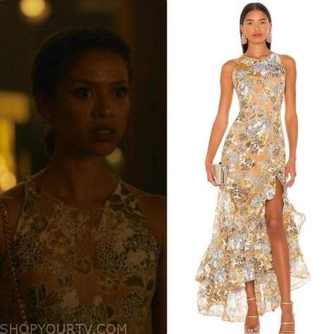 Sophie (Surface) Fashion, Clothes, Style and Wardrobe worn on TV Shows | Shop Your TV Surface Tv Show, Where To Buy Clothes, Fashion Tv, Clothes Style, Neck Ruffle, Episode 3, Fashion Clothes, Ruffle Dress, Season 1