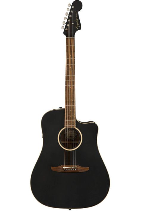 Fender Redondo Special - California Series Acoustic Guitar - Matte Black Finish with Gig Bag! This guitar is perfect for beginners, intermediates and advanced players! It has a fishman-designed pickup system. All for only $699.99! . . . . #guitar #guitars #guitarist #guitarists #guitarplayer #musician #musicians #music #acousticguitar #fender #fenderacoustic #fenderguitar #matteblack #mahogany #spruce #greattone #california #beginners #intermediate #pickup #greatdeal #beautiful #amazing #cheap Famous Guitarists, Fender Acoustic, Fender Guitar, Acoustic Electric Guitar, Guitar Player, Acoustic Guitar, Guitarist, Electric Guitar, Matte Black