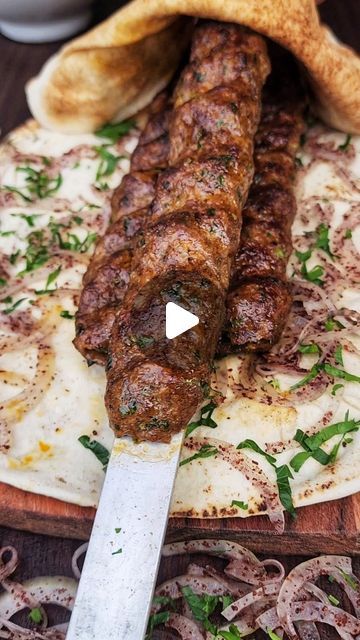 Kofta Recipe Beef, Egyptian Kofta, Lamb Kofta Recipe, Beef Kofta Recipe, 7 Spice, Kofta Recipe, Egyptian Food, Meat Recipe, Lebanese Recipes