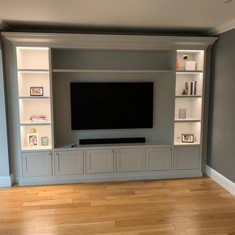 Living Space - Touch Bespoke Joinery Tv Wall Unit Ideas, Living Room Built In Units, Wall Unit Ideas, Luxury Renovation, Built In Tv Wall Unit, Tv Wall Units, Custom Carpentry, Tv Wall Cabinets, Tv Built In