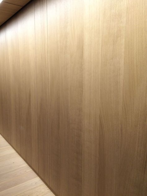 Shinnoki ivory oak wall paneling Oak Wall Paneling, Wood Wall Paneling Modern, Feature Wall Design, Headboard With Shelves, Oak Wall, Veneer Panels, Wall Paper Phone, Oak Panels, How To Hang Wallpaper