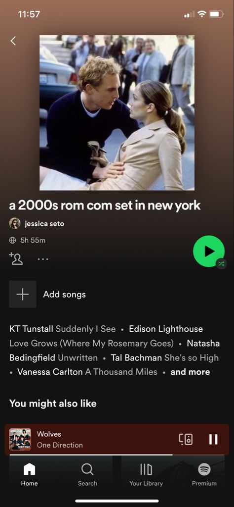 i need a new york rom com to happen to me New York Playlist, Spotify Journal, Vanessa Carlton, Music Recs, Summer Songs Playlist, Playlist Names, Playlist Names Ideas, Weekly Diary, Siren Song