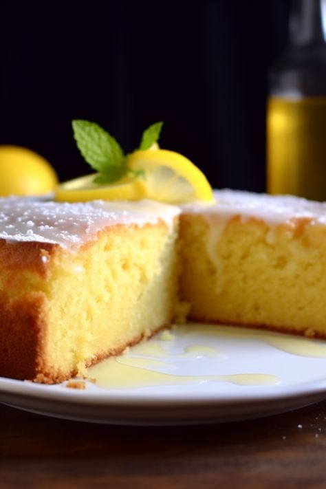 Limoncello Cake, Ricotta Cake Recipes, Citrus Cake, Cream Cheese Pie, Orange Cake Recipe, Homemade Recipes Dessert, Ricotta Cake, Leftover Cake, Lemon Ricotta