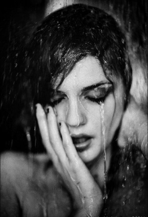 Water Shoot, Rain Photography, Dancing In The Rain, Shoot Inspiration, Wet Look, Photoshoot Inspiration, White Photography, Black And White Photography, The Words