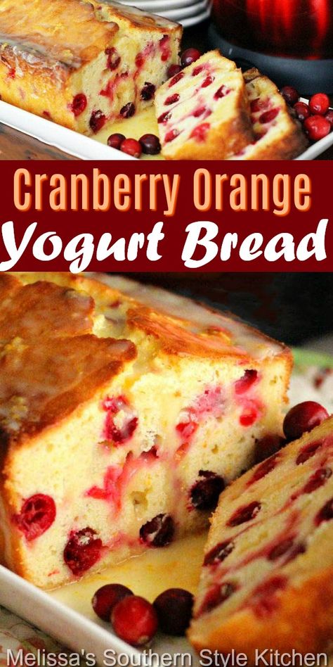 Airfryer Bread, Orange Desserts, Orange Loaf, Cranberry Bread Recipes, Orange Yogurt, Yogurt Bread, Best Homemade Bread Recipe, Dessert Breads, Orange Bread