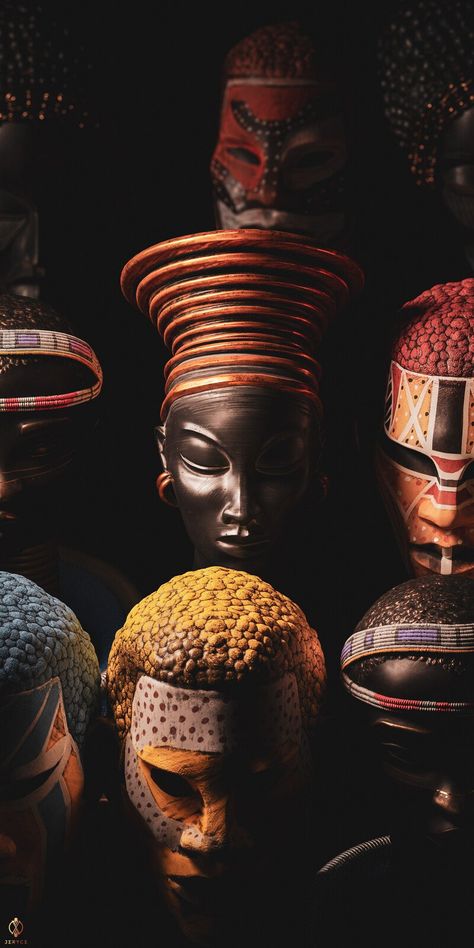 Brown African Aesthetic, Afro Furutism Art, Afrofurutism Aesthetic, Afro Futuristic Art, Black Sculpture Art, African Aesthetic Art, African Art Aesthetic, African Aesthetic Wallpaper, African Temple